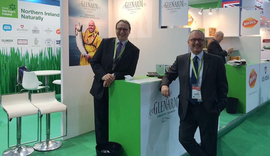 Glenarm Organic Salmon at The Food Hotel China Expo